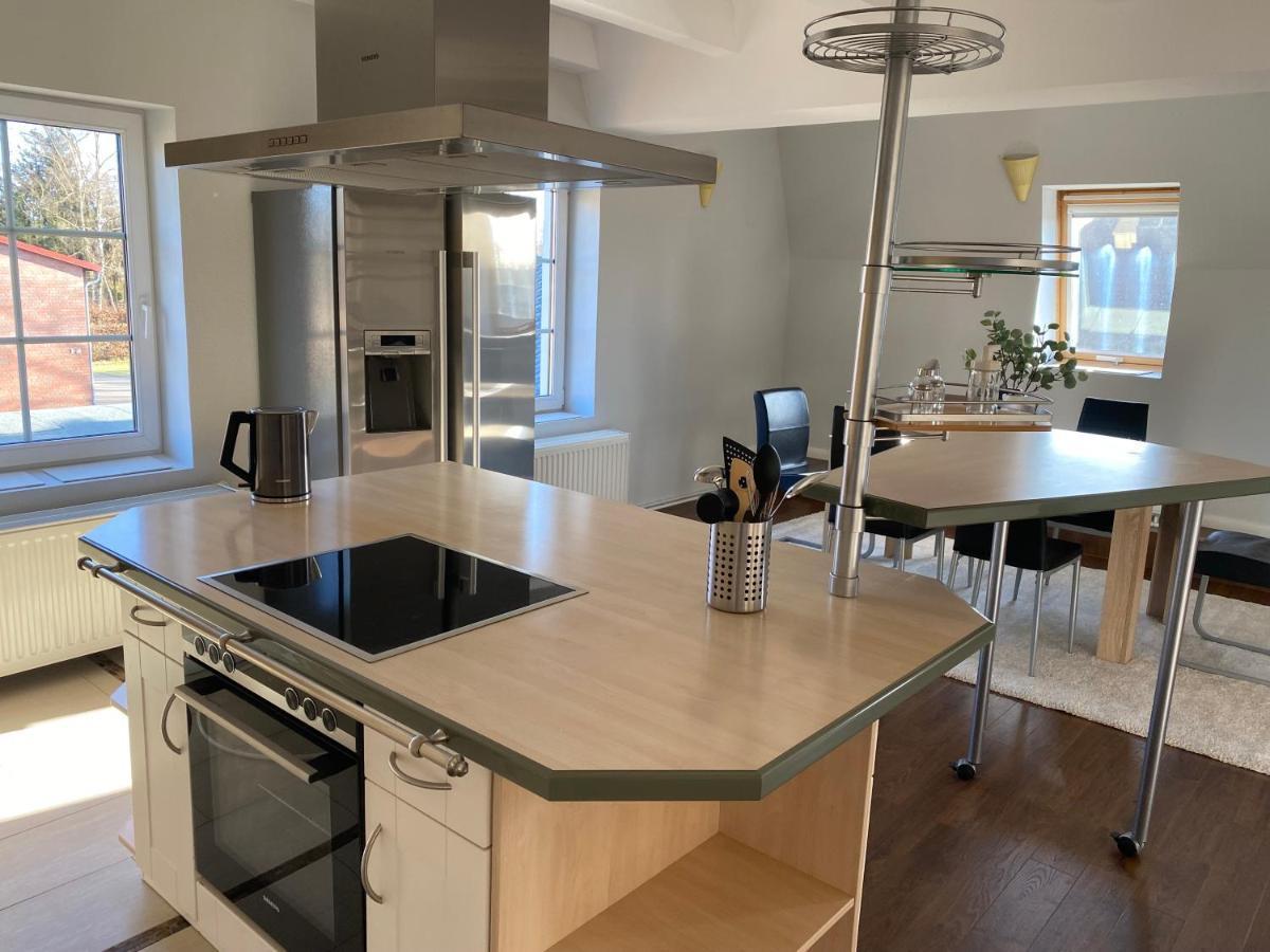 Stilvolle Ferienwohnung In Der Naehe Von Schwerin Dummer Buitenkant foto